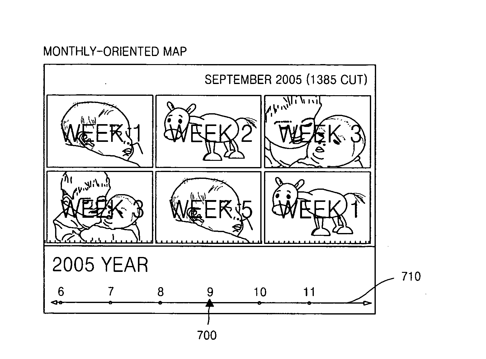 Method and apparatus of managing images stored in storage medium