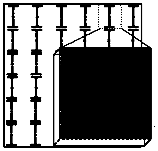 Metasurface rectification antenna array for space electromagnetic wave detection and energy collection