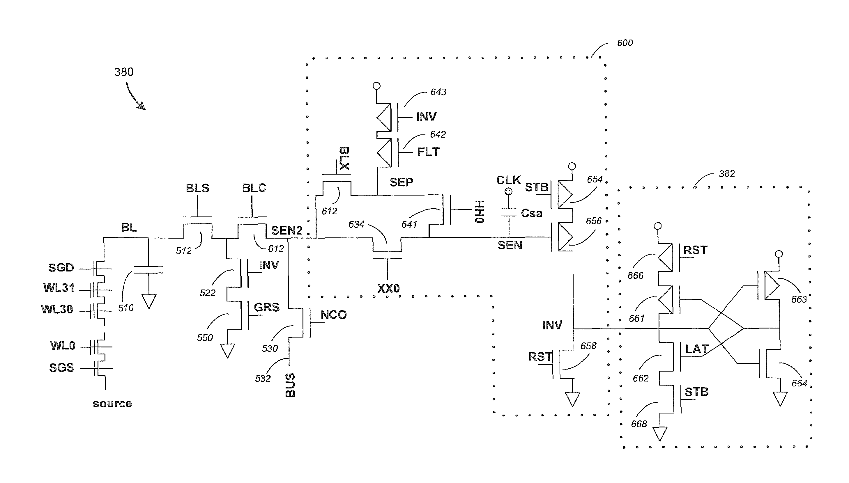 Compensating for coupling based on sensing a neighbor using coupling