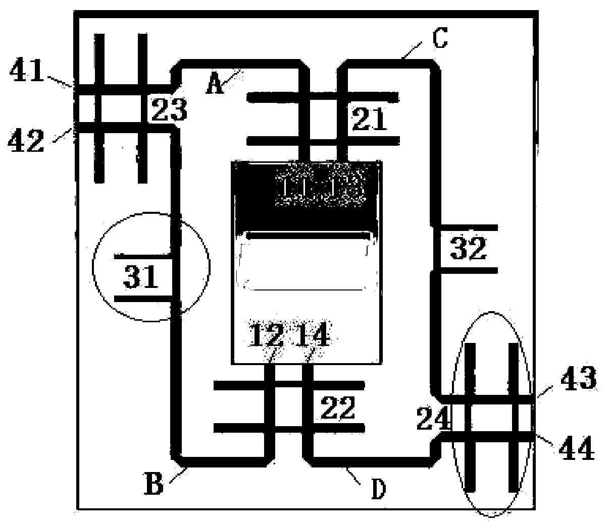 Butler matrix structure