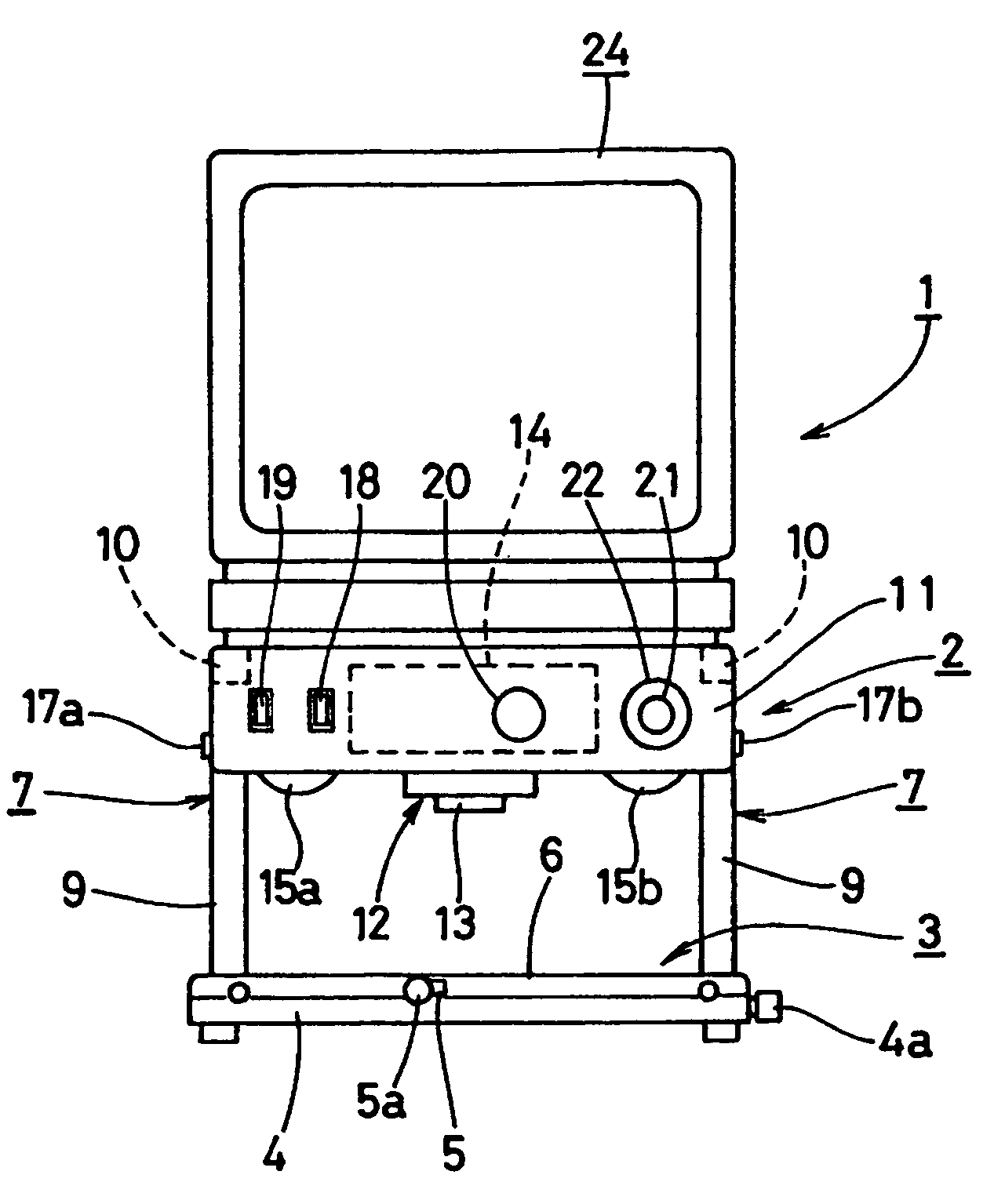 Video magnifer with irradiating pointer