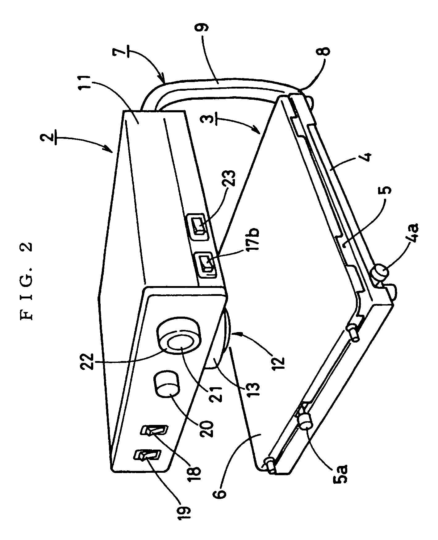 Video magnifer with irradiating pointer