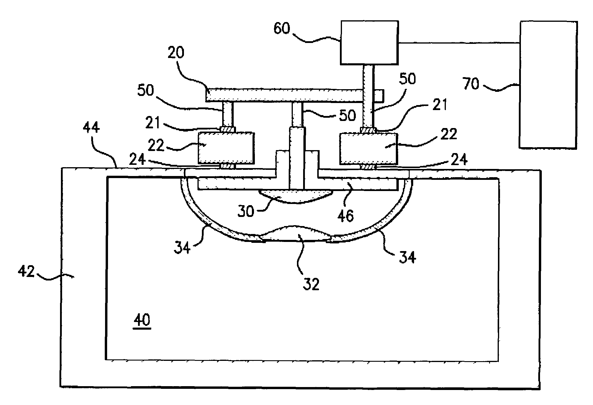 Gas discharge laser output light beam parameter control