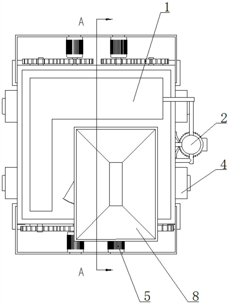 A fully automatic peanut shelling machine