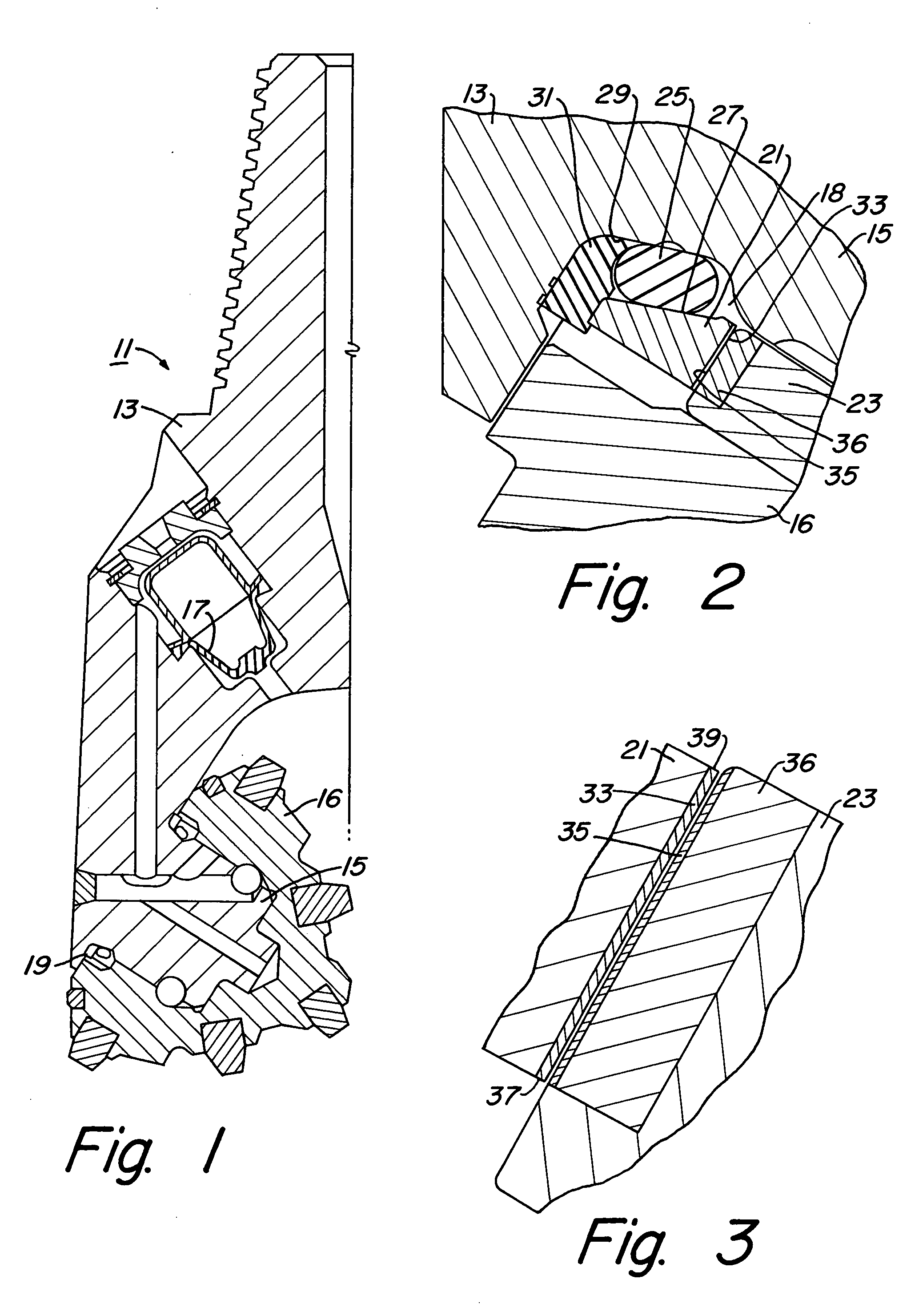 PCD face seal for earth-boring bit