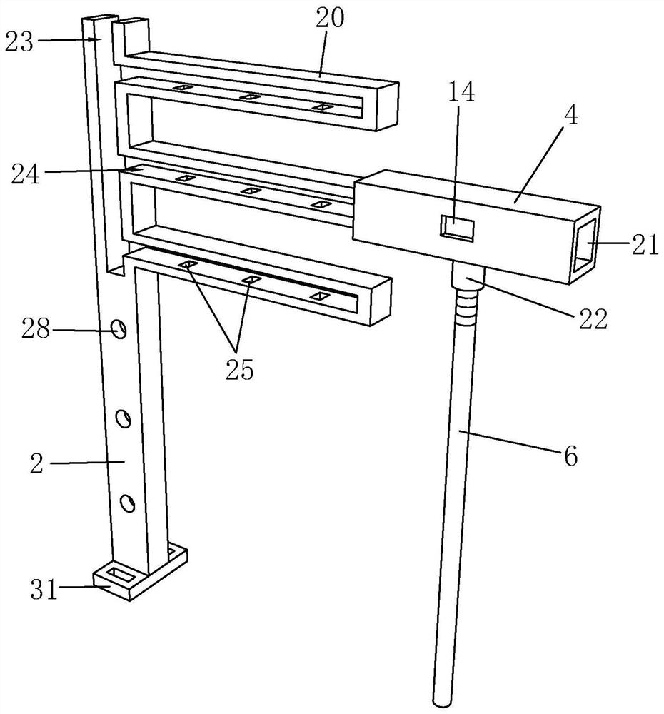 LED lamp illuminating system for poultry farm and construction method of LED lamp illuminating system