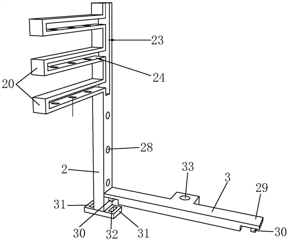 LED lamp illuminating system for poultry farm and construction method of LED lamp illuminating system