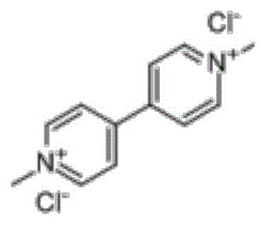 Paraquat-fluoroglycofen ethyl water-soluble granule and preparation method thereof