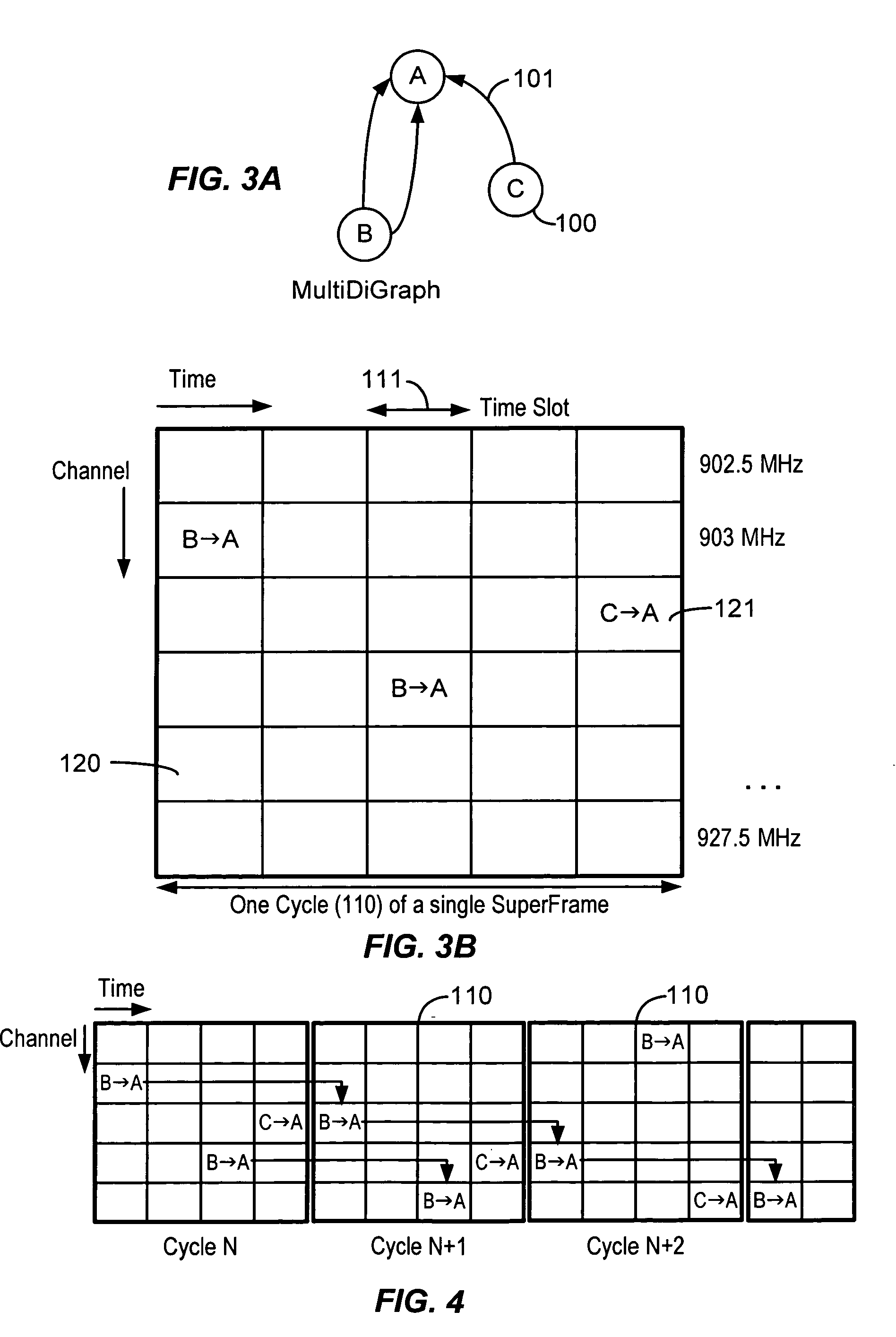 Low-powered autonomous radio node with temperature sensor and crystal oscillator