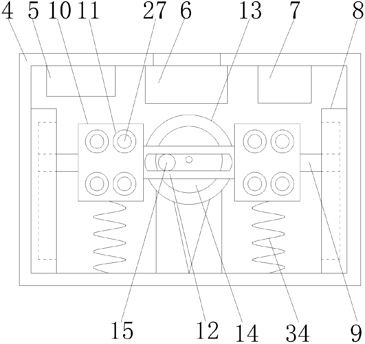 Nursing device with massaging function for department of nephropathy