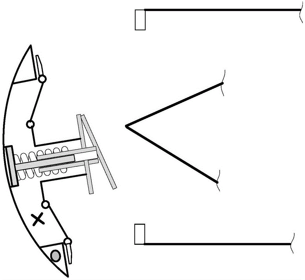 Low-impact overall ejection type launching canister front cover