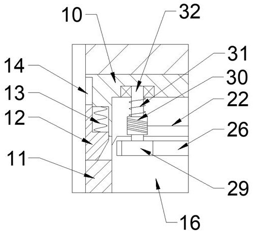 Adjustable bedside television cabinet capable of being automatically cleaned