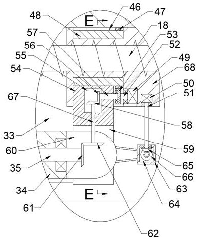 Adjustable bedside television cabinet capable of being automatically cleaned