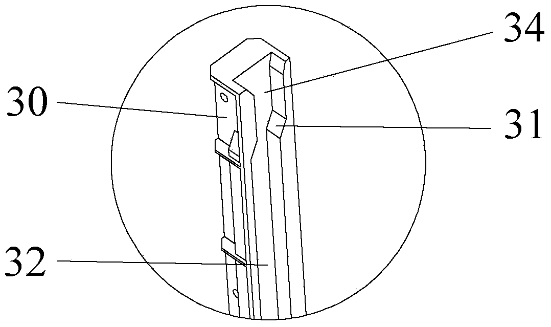 Air outlet assembly and air conditioner provided with same