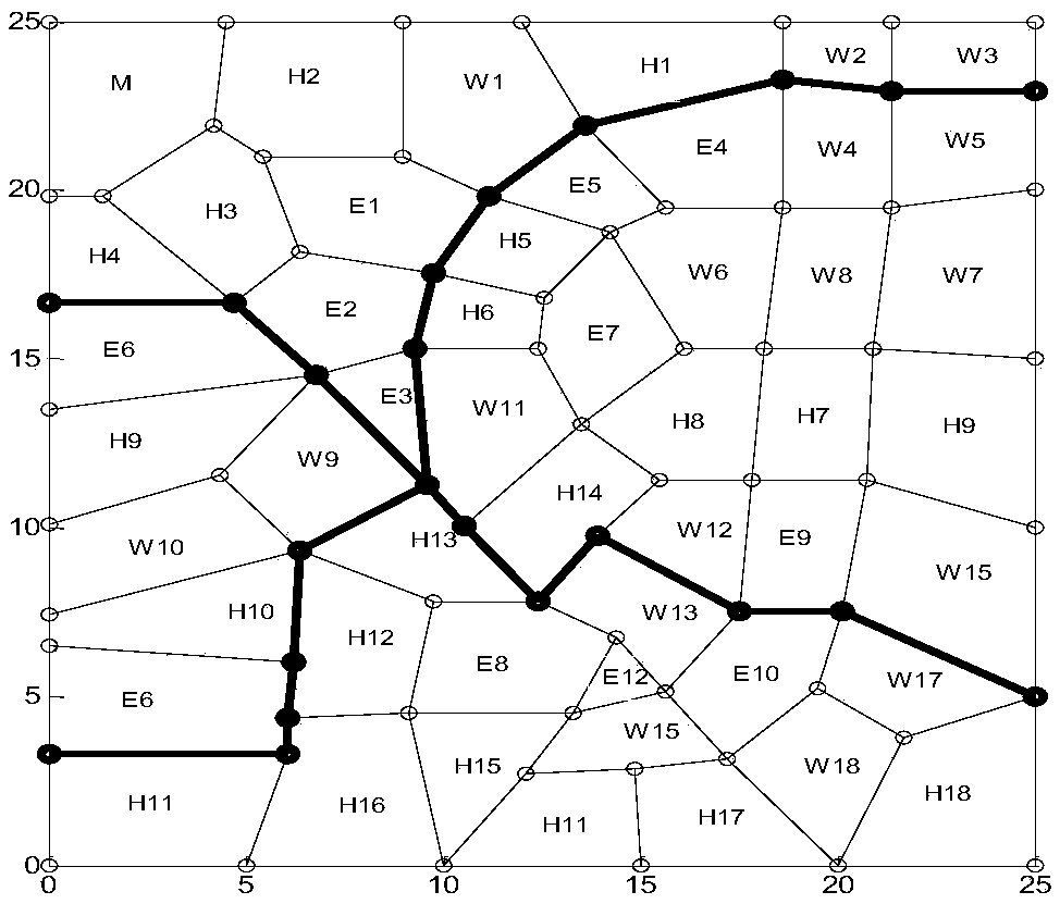 Time and space prediction method for electric vehicle charging load under constraint of urban traffic road network and user travel chain