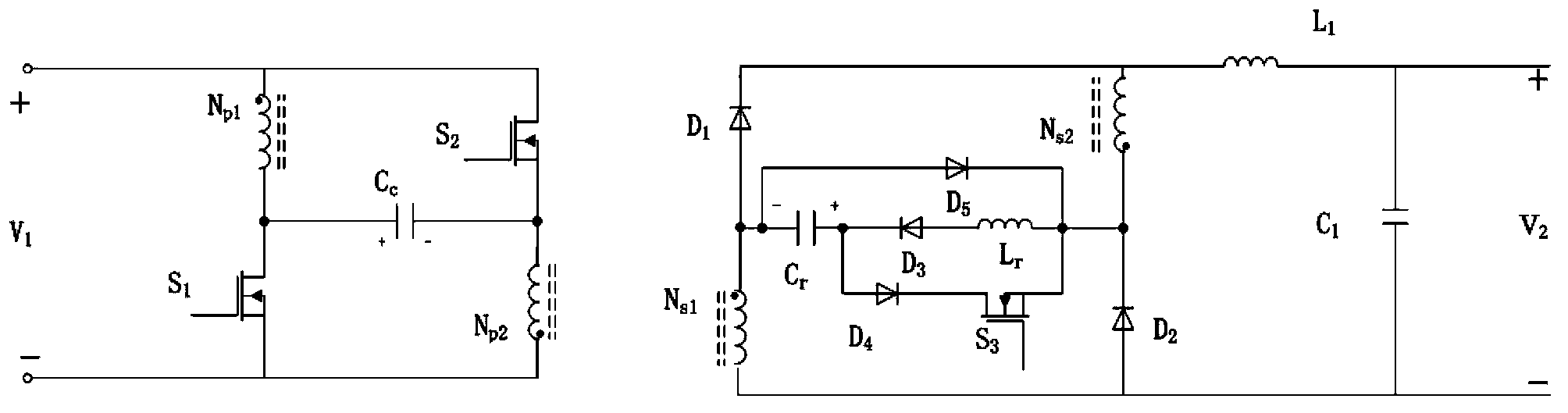 Soft-switch full wave rectifying push-pull normal shock inverter