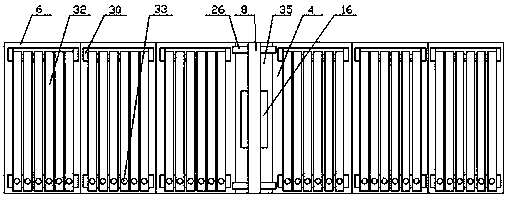 An overhead line tightening device