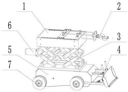 Fire extinguishing rescue robot