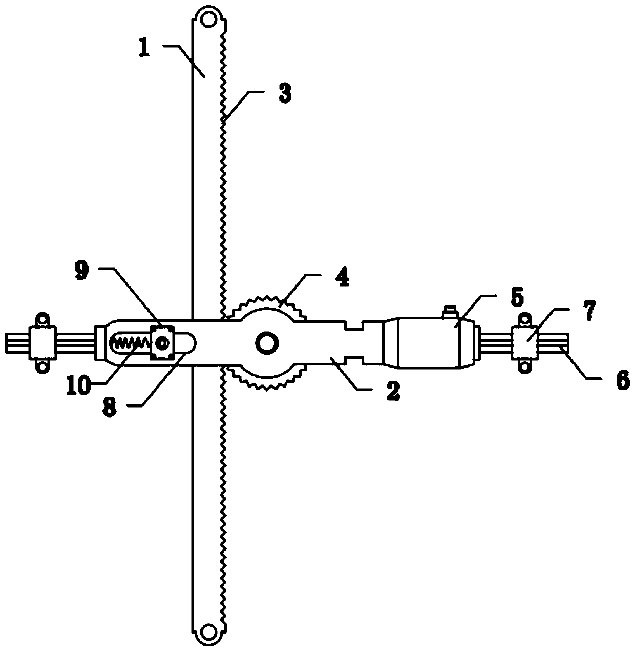 Gate opening degree sensor