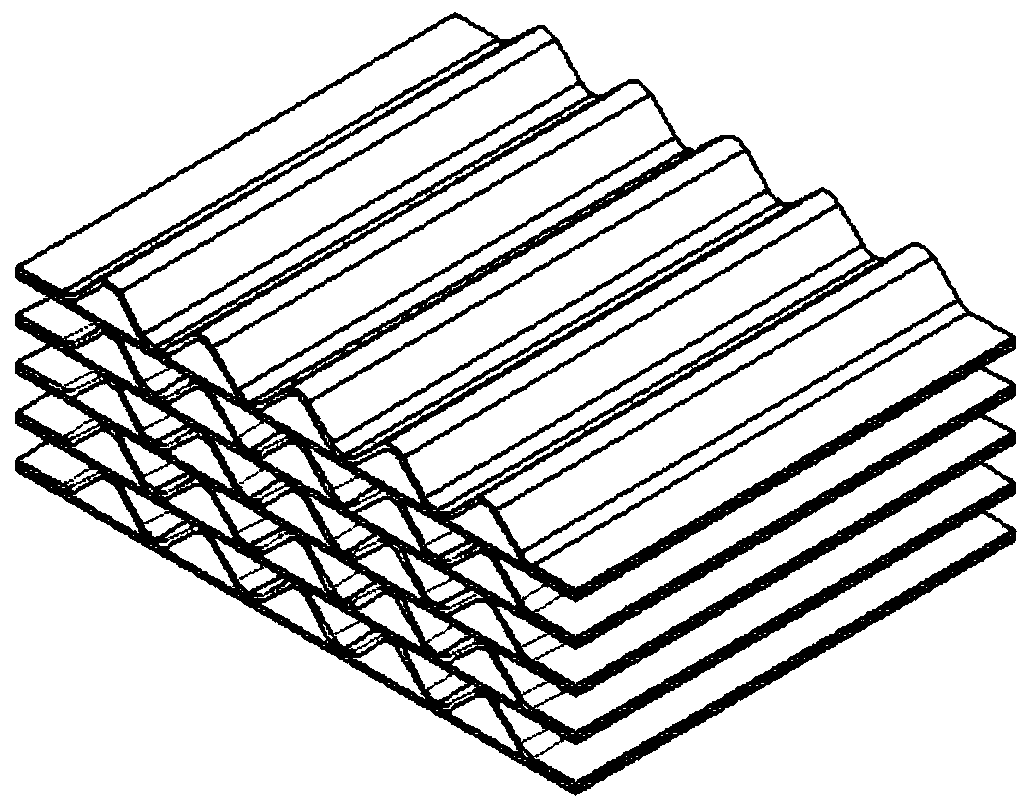 Honeycomb wheel core structure in zeolite wheel