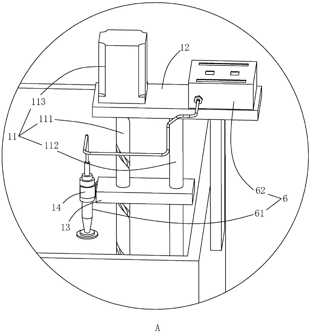 Concrete wastewater detection and recovery device and method