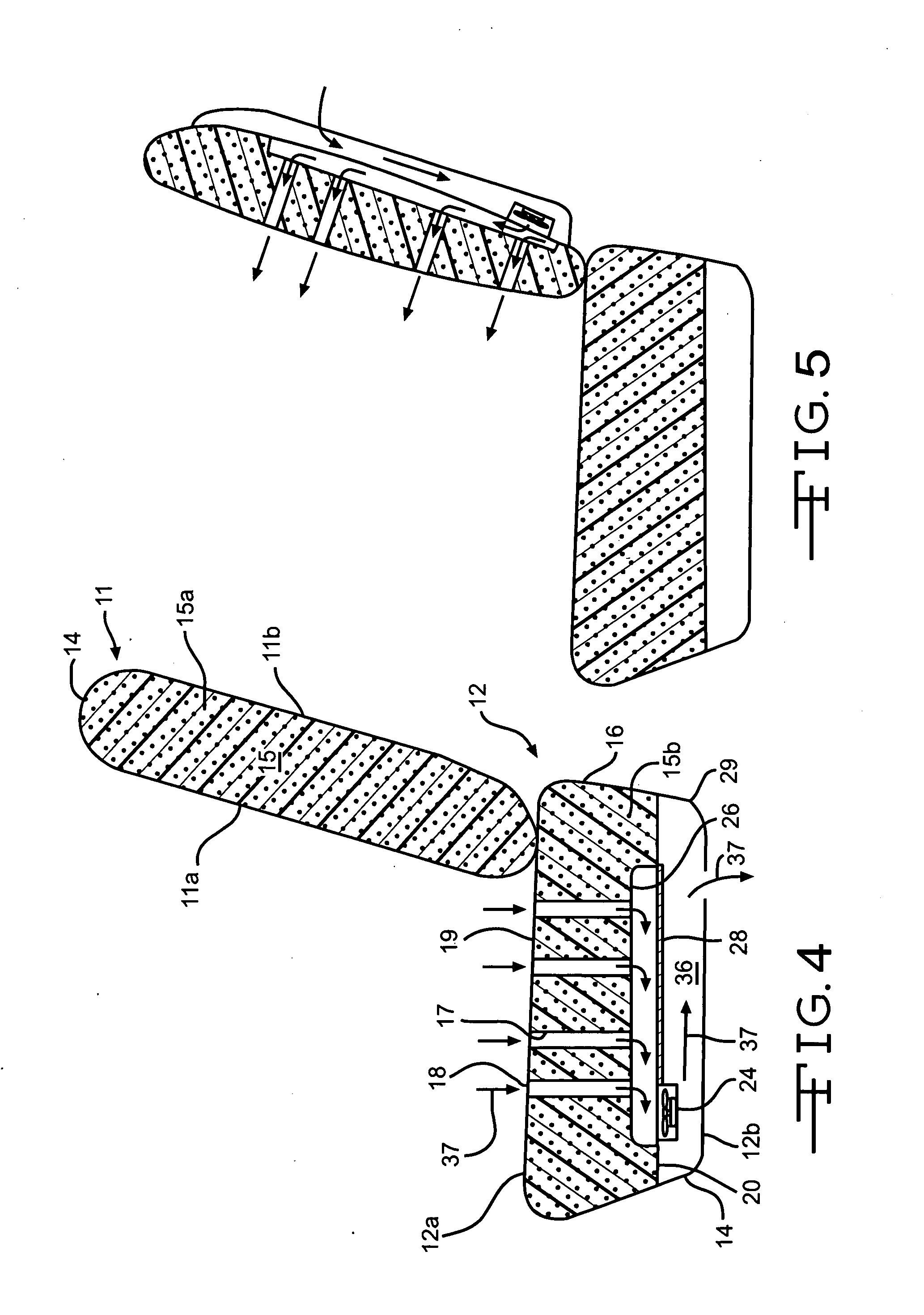 Flexible noise cover for a ventilated seat