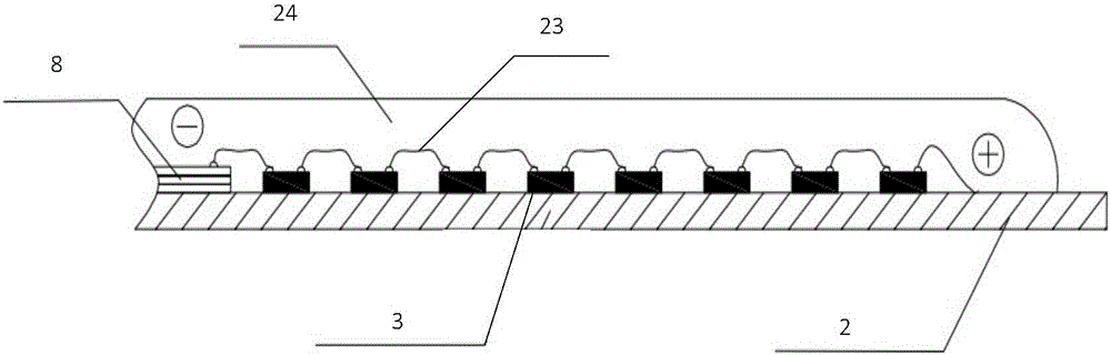 A kind of LED lamp molding process