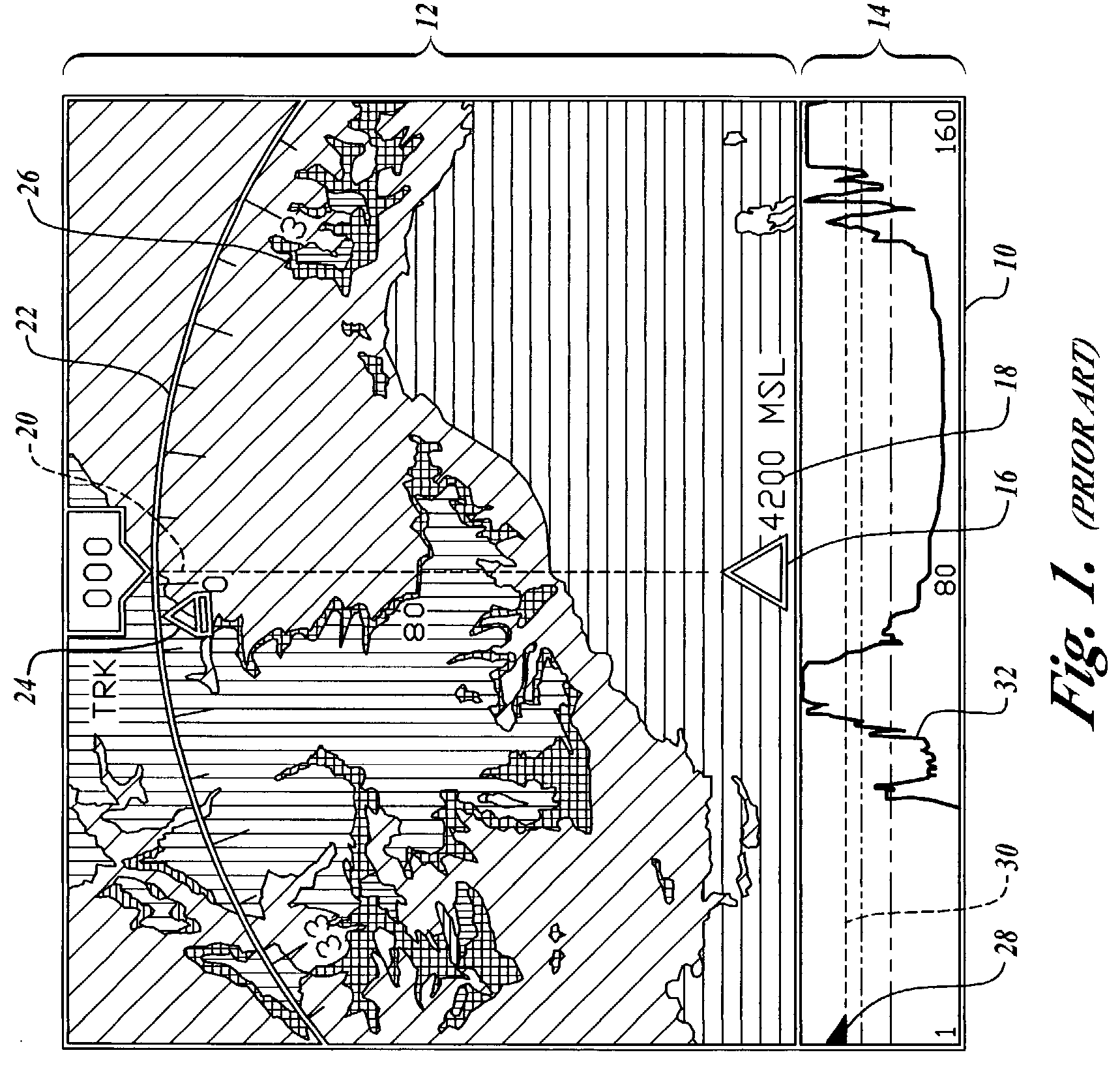 Display methodology for encoding simultaneous absolute and relative altitude terrain data