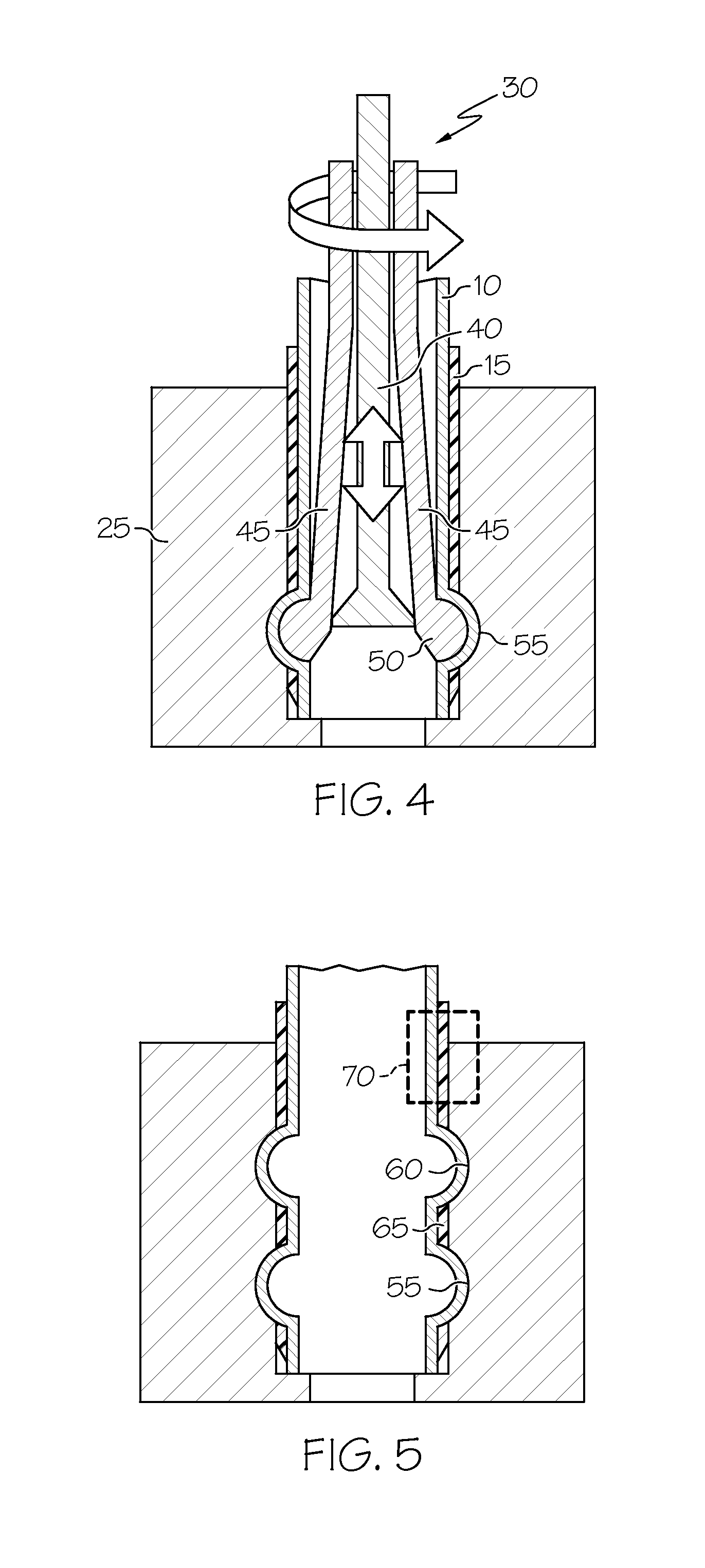 Leak-tight connection between pipe and port