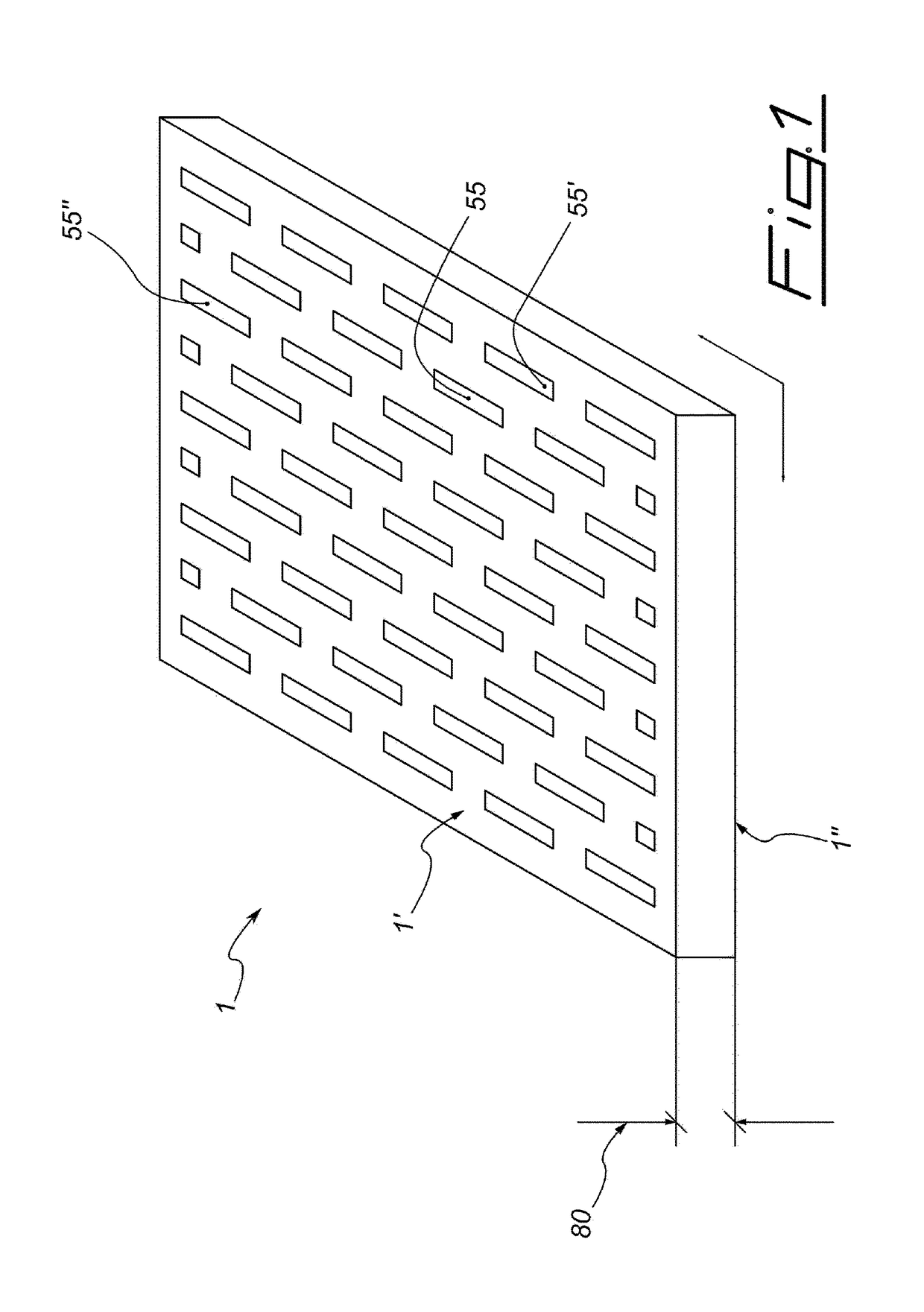 Method for making a cementitious mortar based composite panel with light translucency properties and a structure of light translucent material