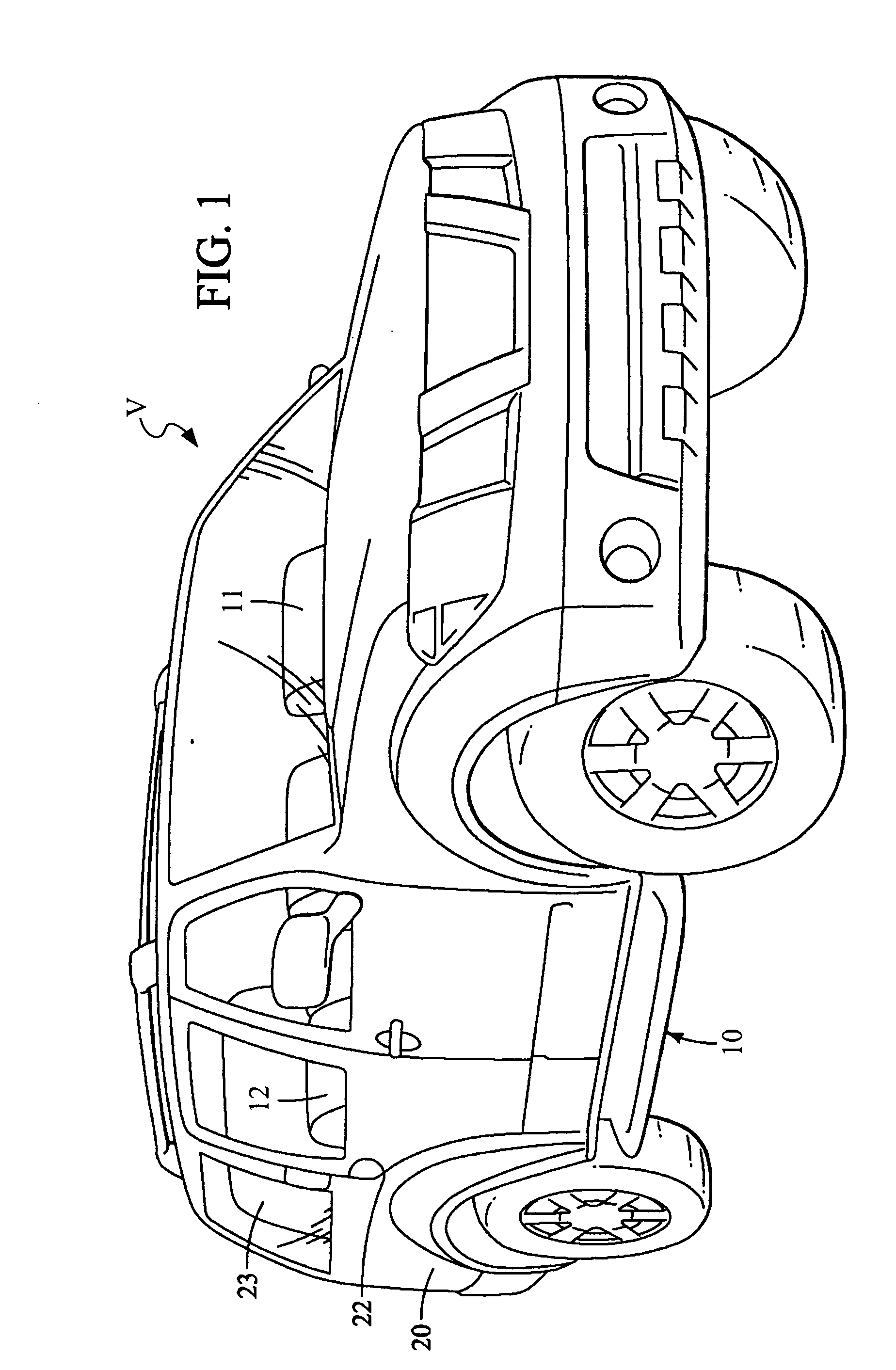 Vehicle storage structure