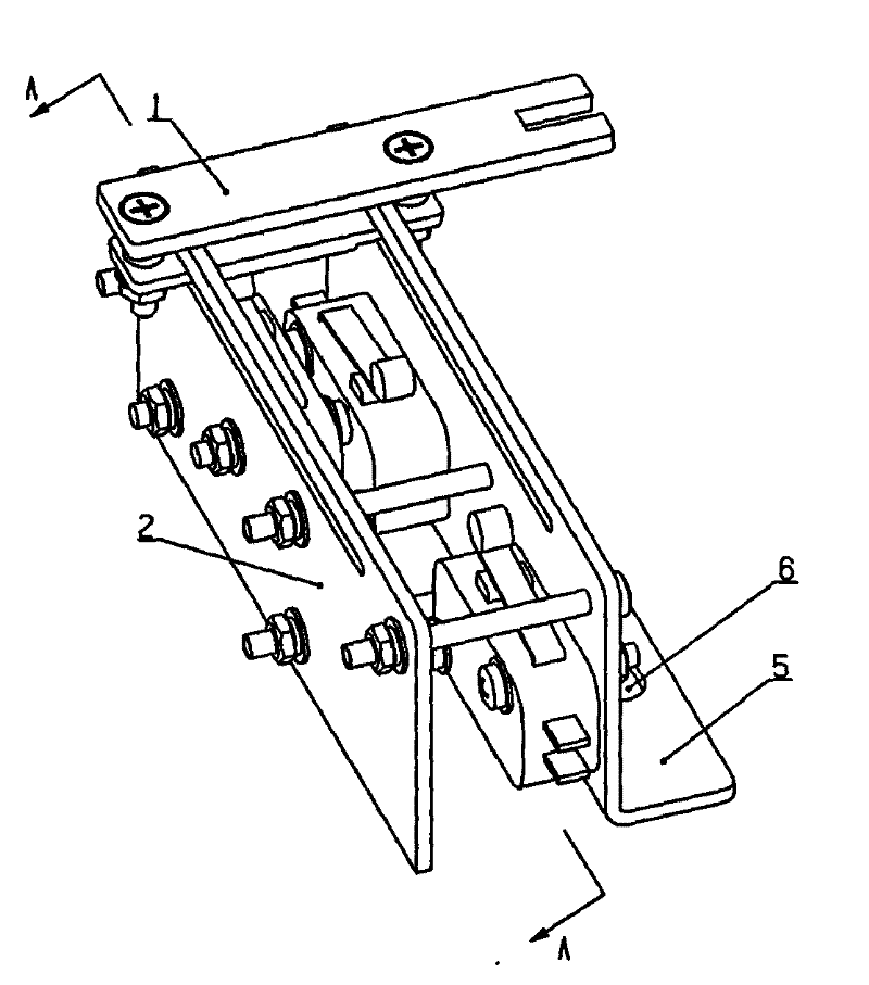 Three-position electric indicating device of drawout breaker