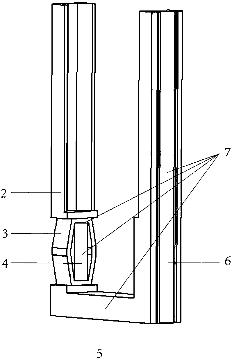 U-shaped stepping piezoelectric actuator and method based on diamond ring wedge integrated clamp