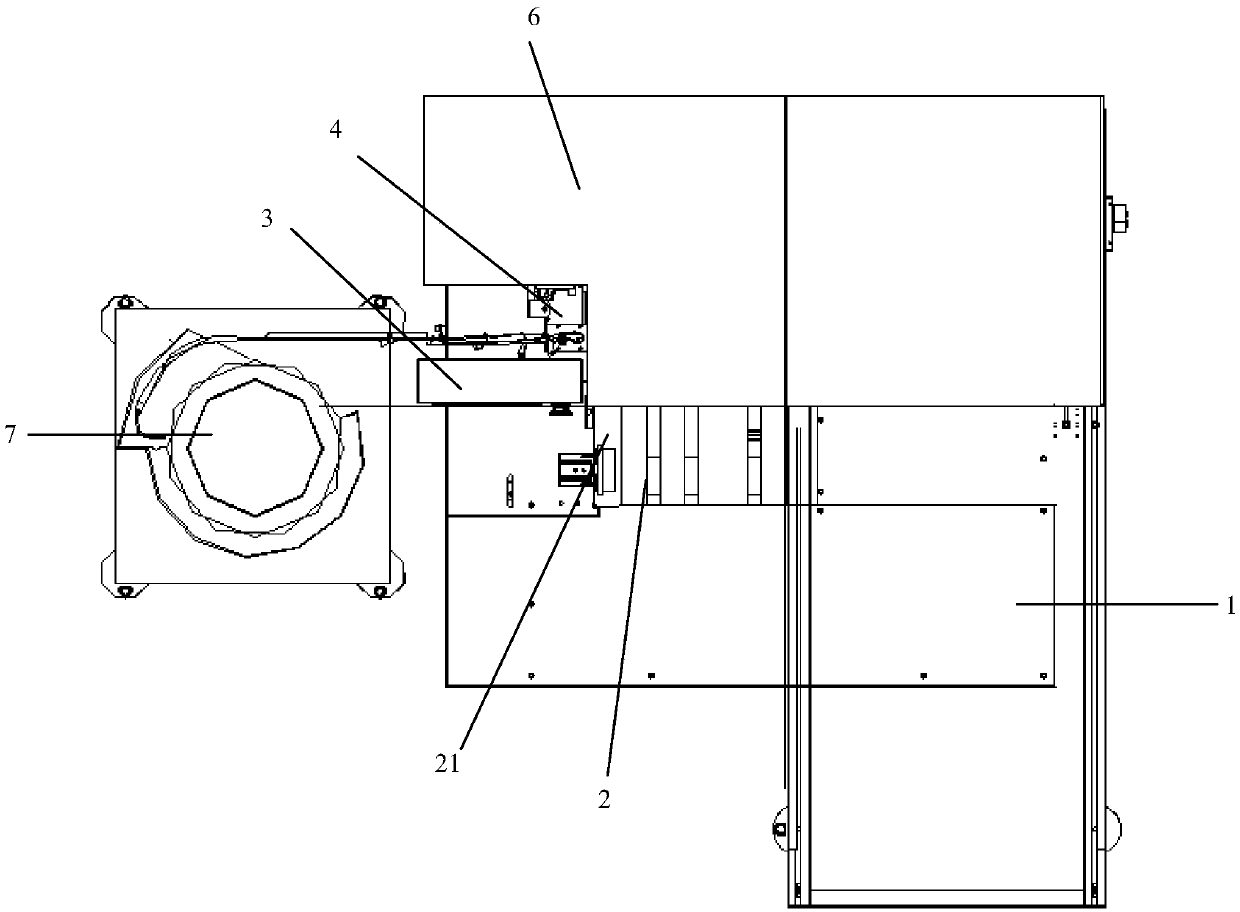 Automatic stitching machine and automatic stitching technique for sock question mark hook