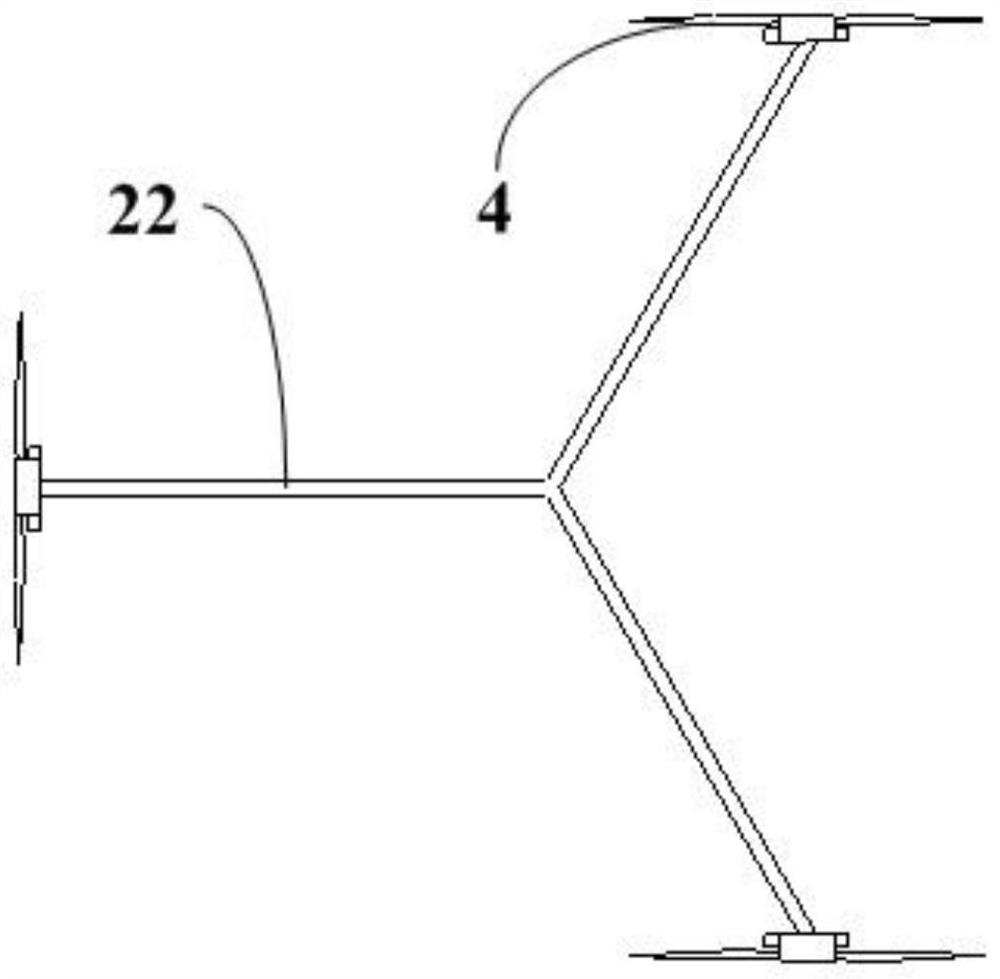 Flapping rotor device with ascending shaft wing vertically operating and descending shaft wing horizontally operating