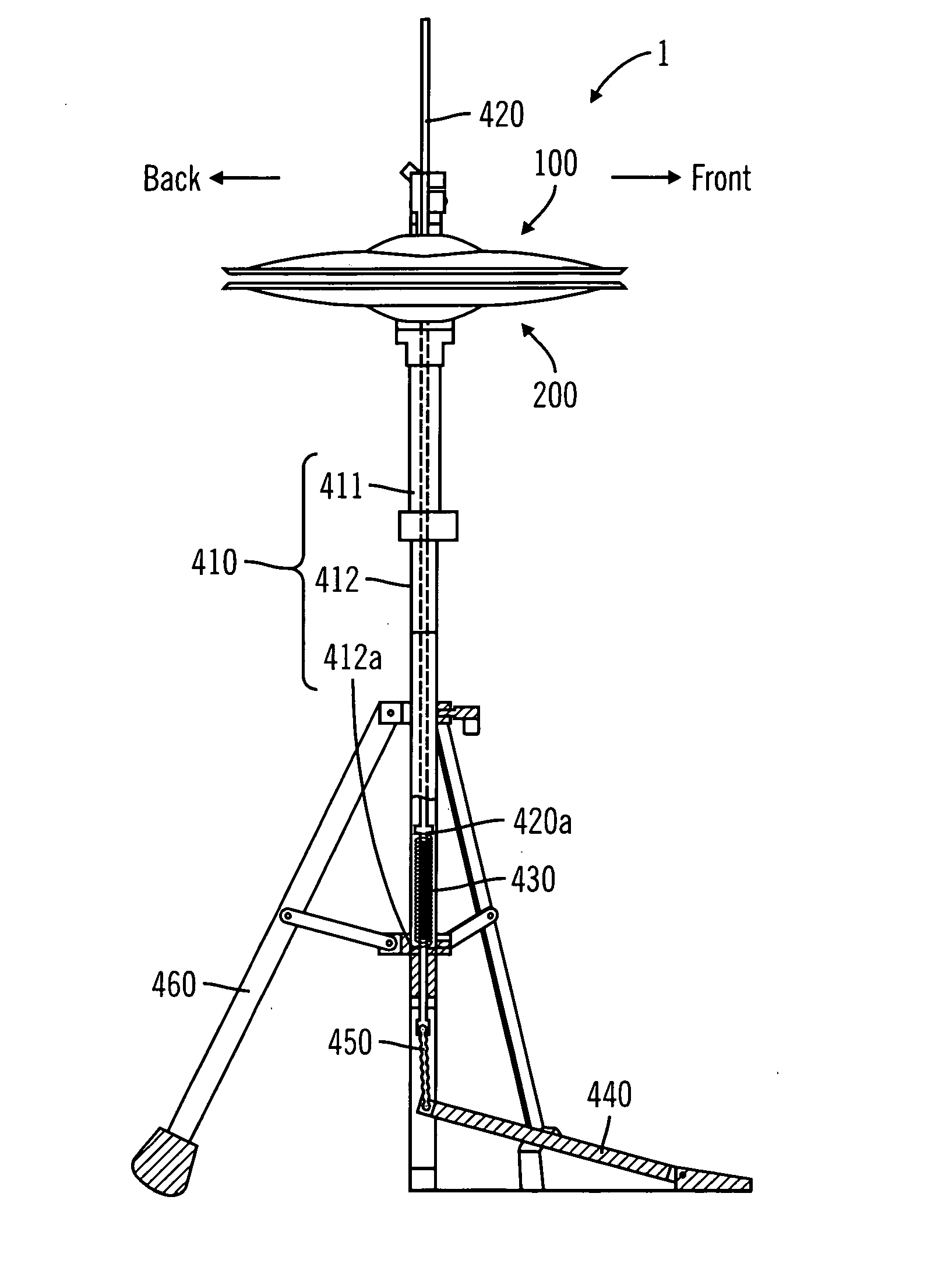 Electronic percussion instrument, system, and method with vibration