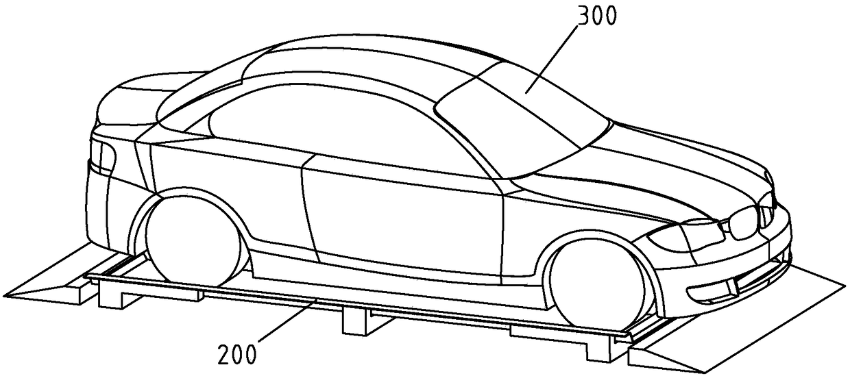 An intelligent three-dimensional parking system based on a handling robot and a vehicle-carrying board