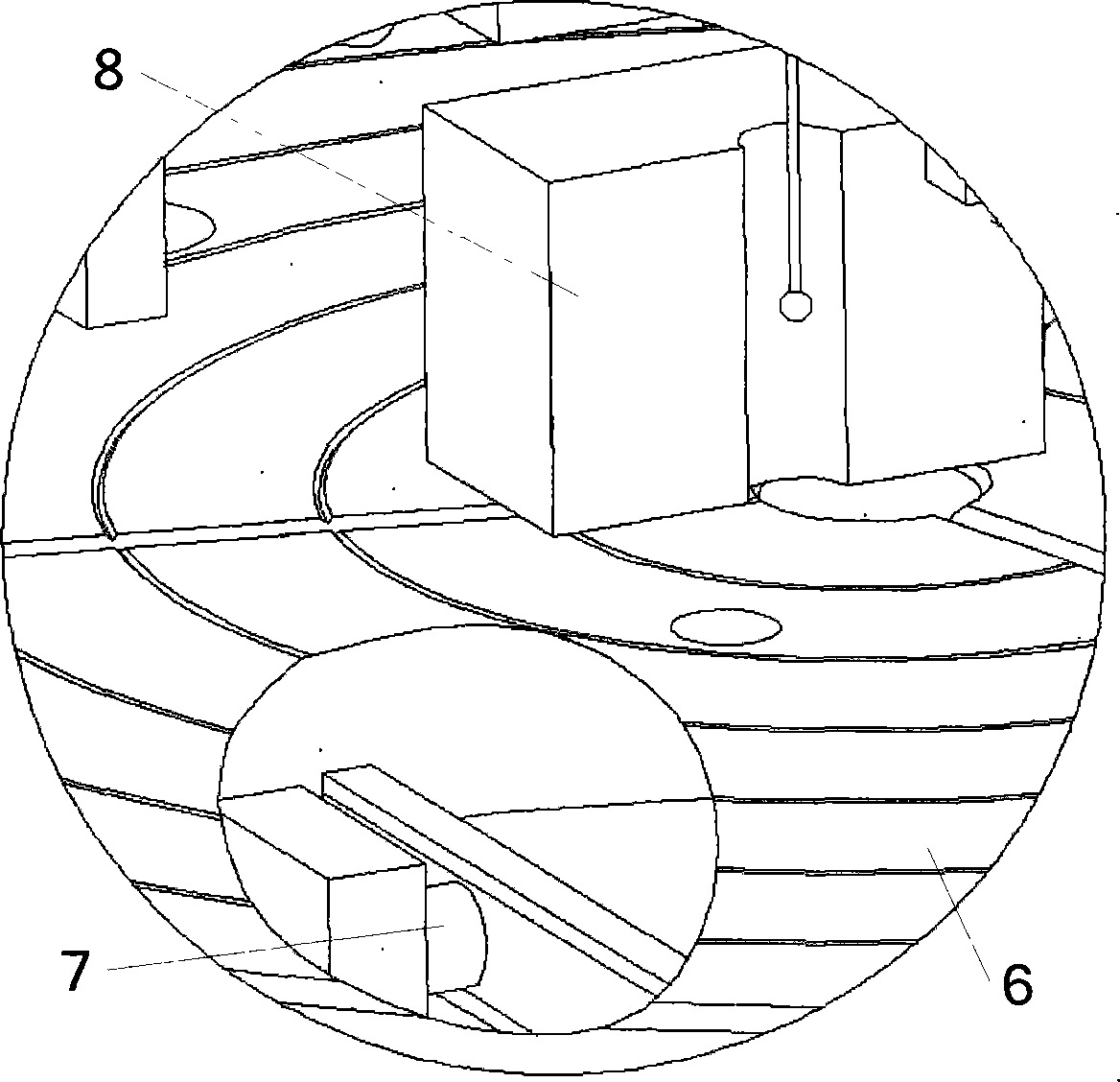 Micropore measurer based on orthogonal two-dimensional micro-focus collimation and method