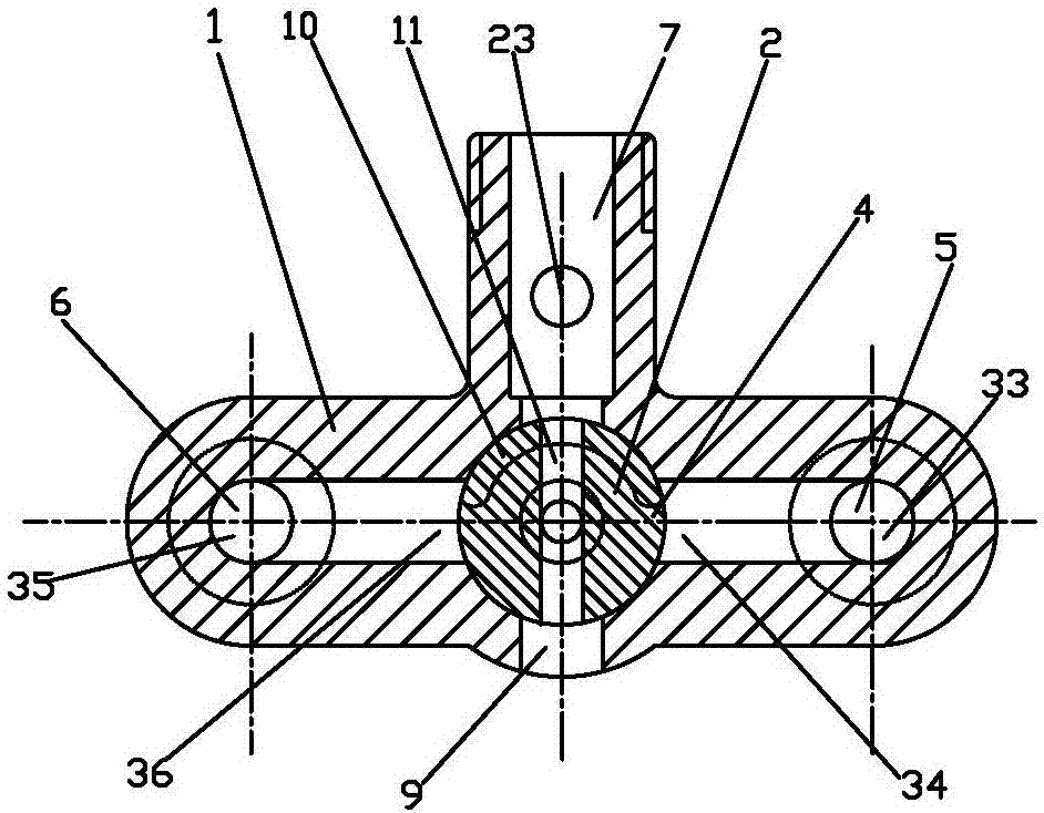 Using method of intelligent household water mixing valve