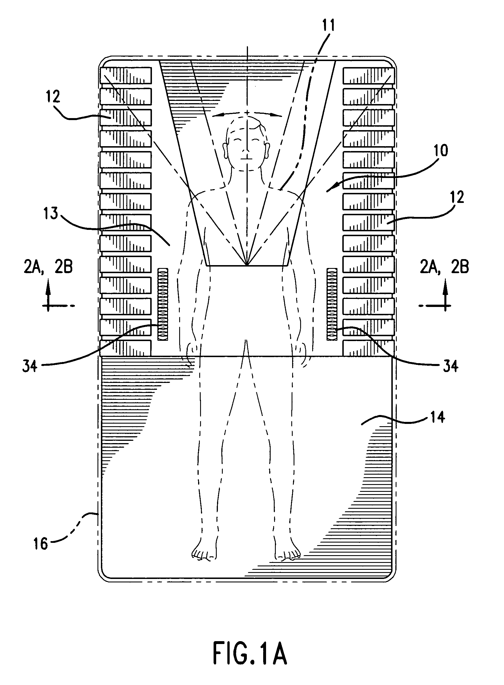 Self-powered steady-state skin-cooling support surfaces