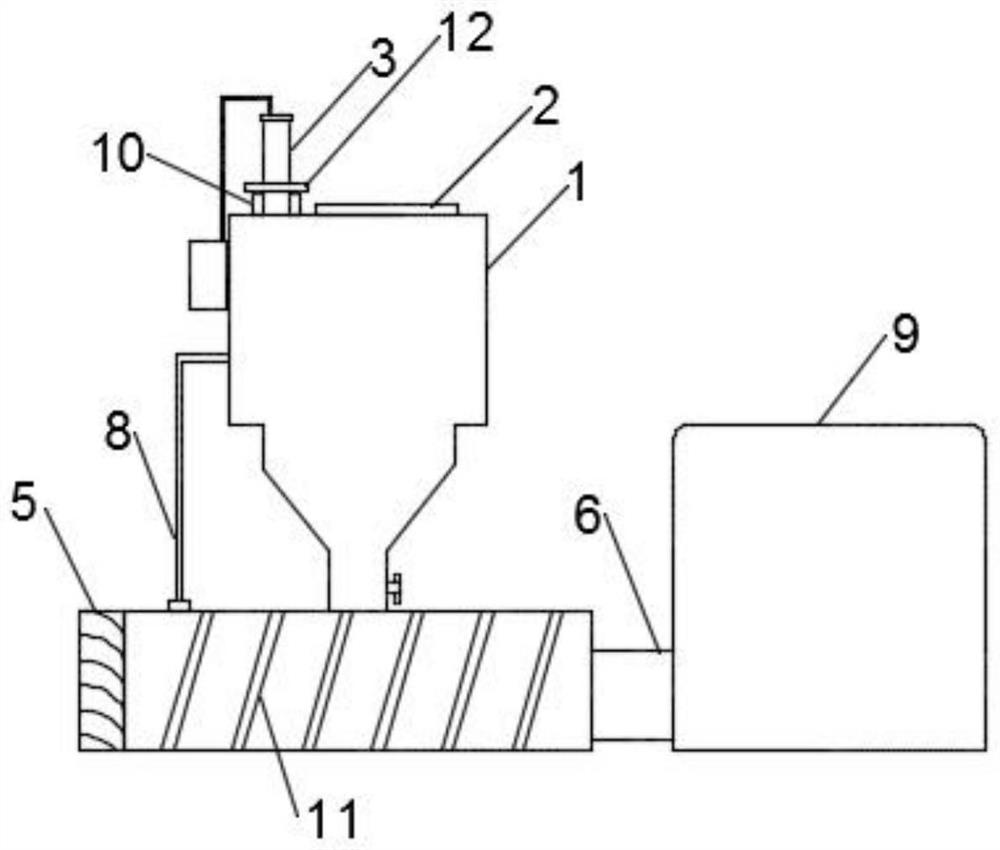 Production process of feed-grade zinc glutamate