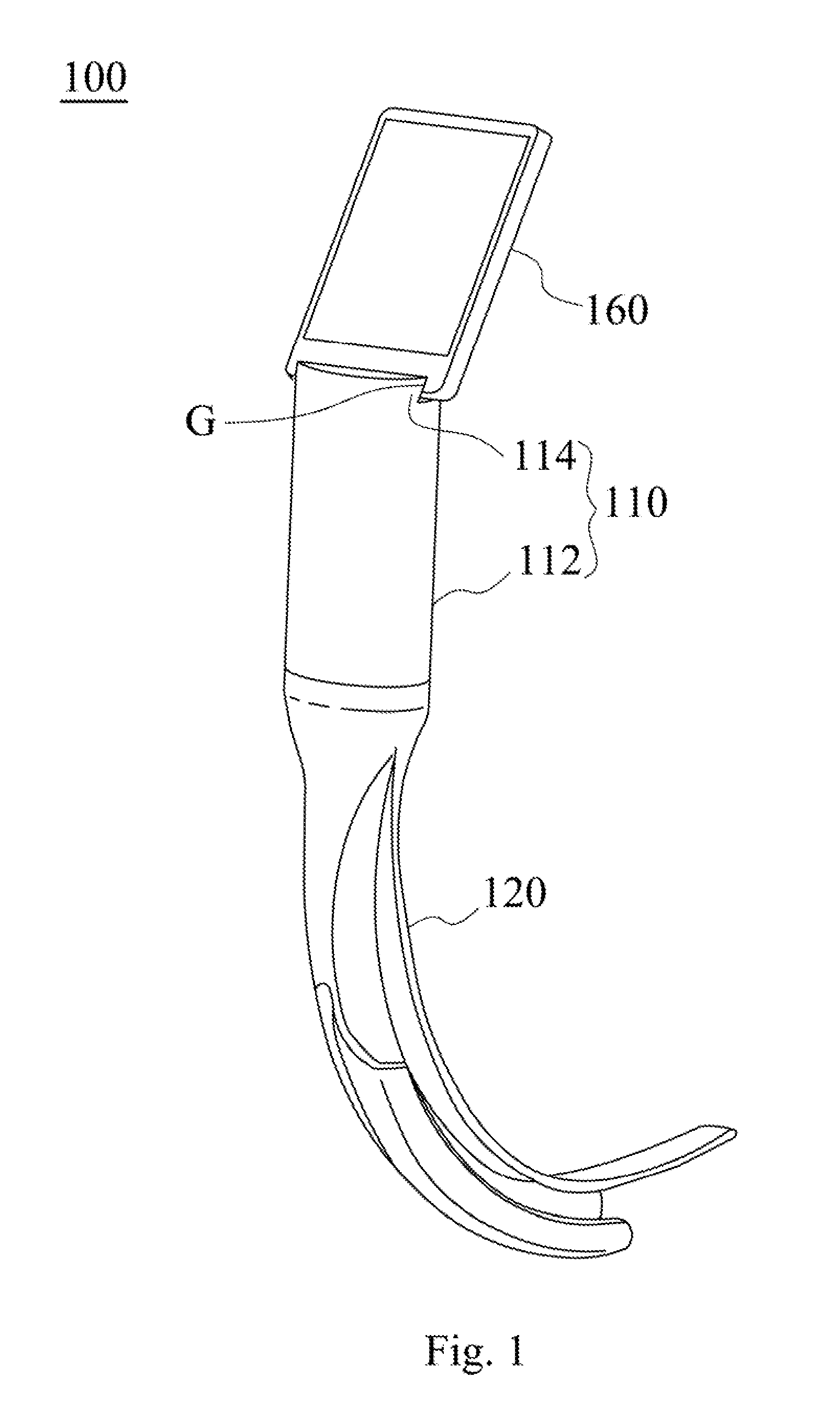 Video laryngoscope