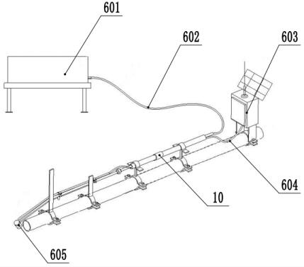 Remote ignition system for natural gas drilling machine and using method of remote ignition system