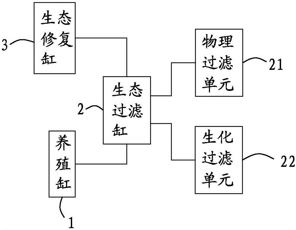 Ecological fish tank system