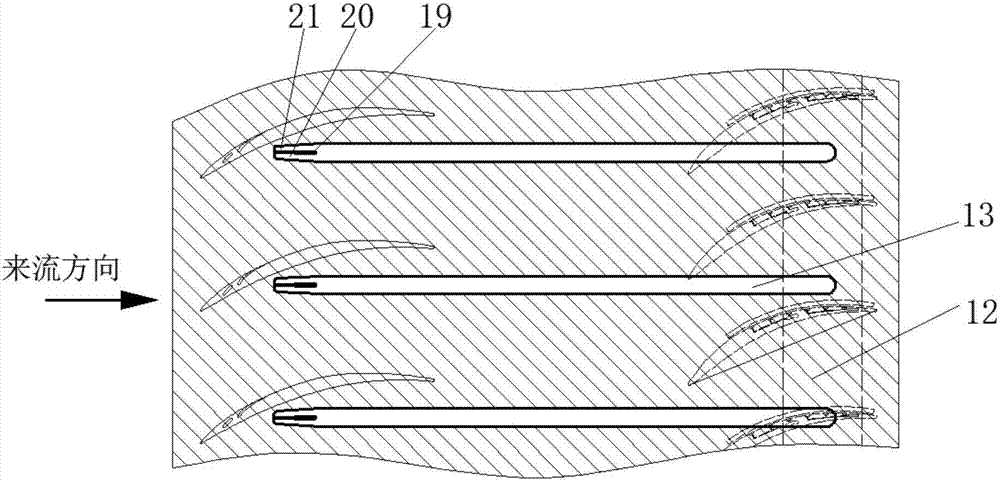 Multistage axial flow compressor capable of achieving front-back stage stator self-adaptive air blowing and suction