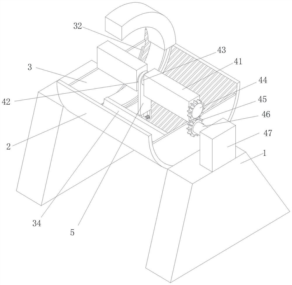 Gravel screening device for building