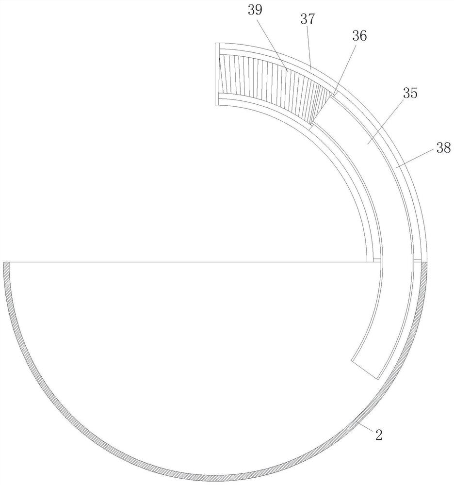 Gravel screening device for building