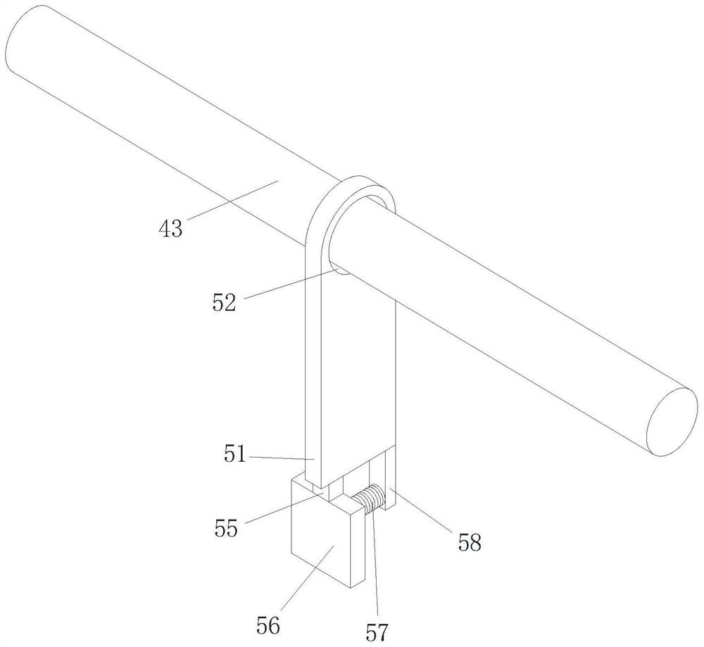 Gravel screening device for building