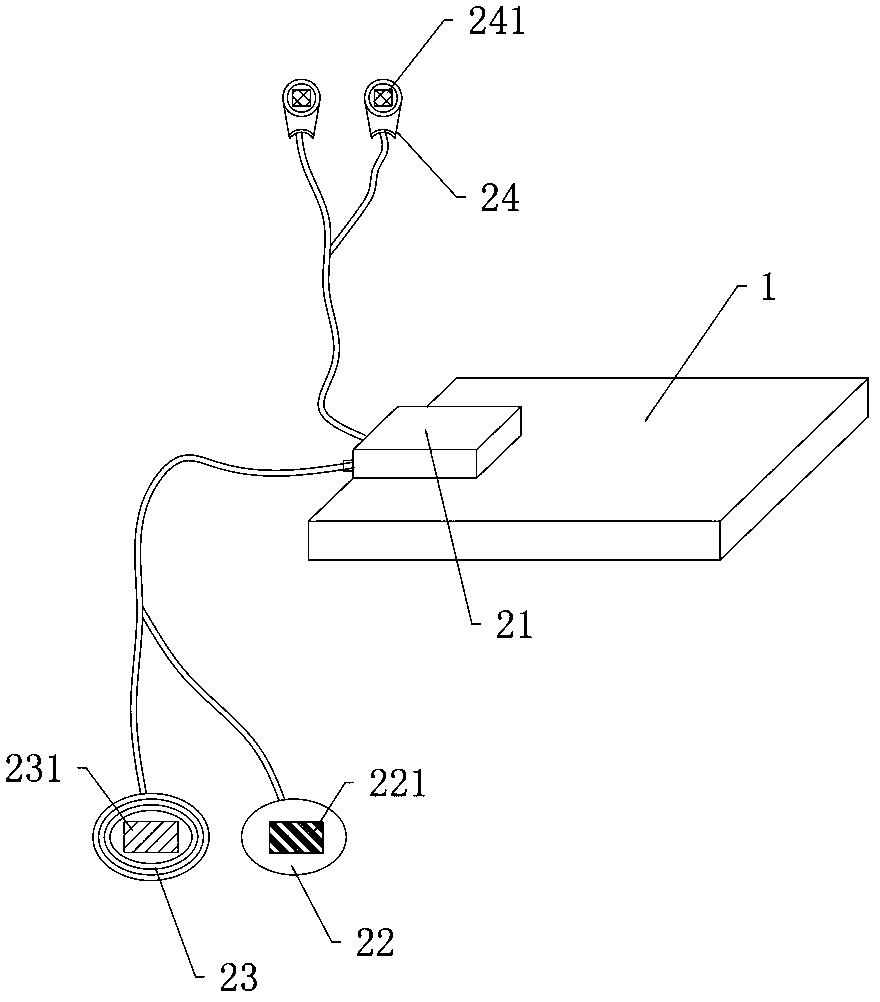 Autistic child emotion and social function rehabilitation treatment device