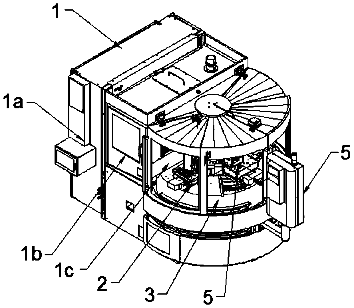 Automatic drill bit grinding equipment